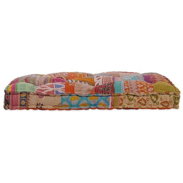 vidaXL Pallet Sofa Kissen Mehrfarbig 120 x 80 x 12 cm Stoff