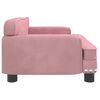 vidaXL Kindersofa Rosa 70x45x30 cm Samt