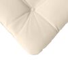 vidaXL Sitzkissen 4 pcs Beige 45 x 45 cm Mikrofaserstoff