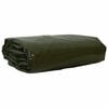 vidaXL Plane 650g / m&sup2; Olivgr&uuml;n 2 x 3 m Canvas mit PVC-Beschichtung