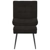 vidaXL Relaxsessel mit Hocker Schwarz Samt