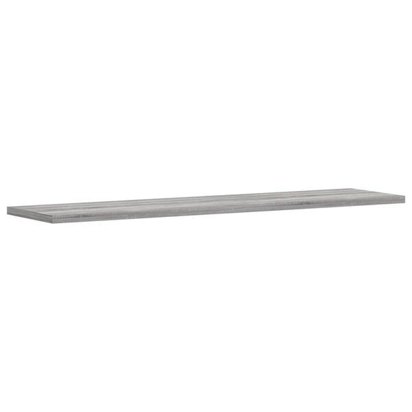 vidaXL Wandregale 4 Stk. Grau Sonoma 80x20x1,5 cm Holzwerkstoff