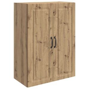 vidaXL Wandschrank 66 x 34,5 x 90 cm Holzwerkstoff Artisan-Eiche