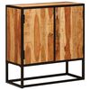 vidaXL Sideboard mit T&uuml;r Beta Natur 70 x 30 x 75 cm Massives Akazienholz