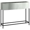vidaXL Hochbeet Gartenpflanzer Silber 100 x 26 x 82 cm