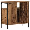 vidaXL Waschbeckenunterschrank Altholz-Optik 60x30x60 cm Holzwerkstoff