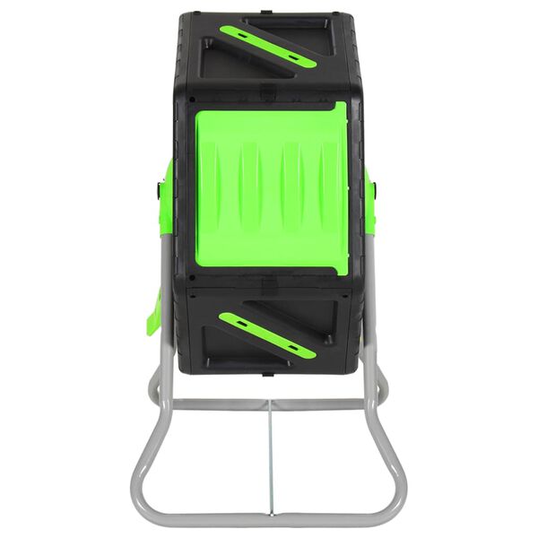 vidaXL Trommelkomposter 60x43x74 cm 70 L Polypropylen