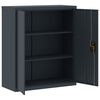 vidaXL Aktenschrank Anthrazit 90x40x145 cm Stahl