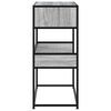 vidaXL Konsolentisch Grau Sonoma 90x35x80 cm Holzwerkstoff