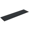 vidaXL Wandpaneele 12 Stk. Schwarz 60x15 cm Kunstleder 1,08 m&sup2;