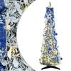 vidaXL K&uuml;nstlicher Weihnachtsbaum Wei&szlig; 120 cm PVC