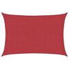 vidaXL Sonnensegel 160 g/m&sup2; Rot 2x3 m HDPE