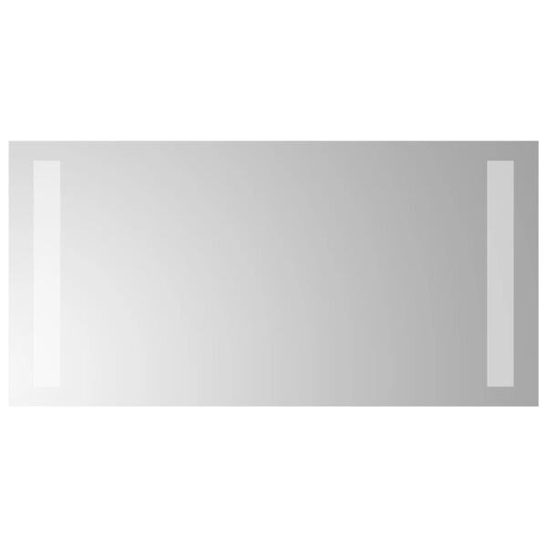 vidaXL LED-Badspiegel 20x40 cm