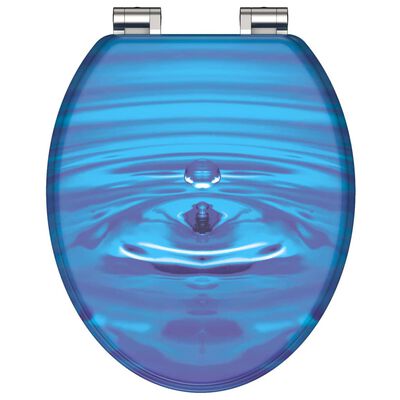 SCHÜTTE WC-Sitz mit Absenkautomatik BLUE DROP