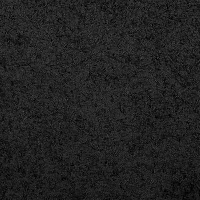 vidaXL Shaggy-Teppich PAMPLONA Hochflor Modern Schwarz 80x200 cm