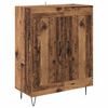 vidaXL Highboard 2 pcs Altholz Holzwerkstoff