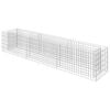 vidaXL Gabionen-Hochbeet Verzinkter Stahl 270&times;50&times;50 cm