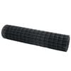 vidaXL Eurozaun 1 x 10 m PVC-beschichtetes Eisen Grau