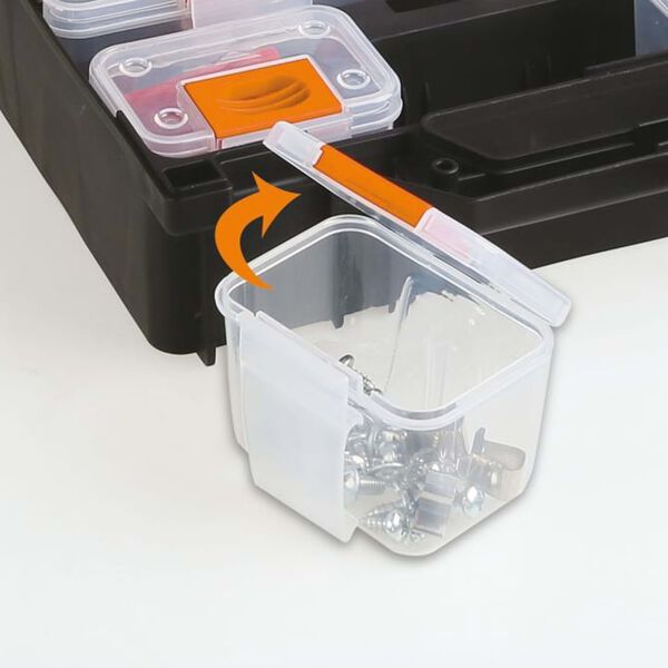 Beta Tools Werkzeugkasten mit 12 herausnehmbaren Schalen "2080/V12"