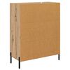 vidaXL Sideboard Artisan-Eiche 69,5 x 34 x 90 cm Holzwerkstoff