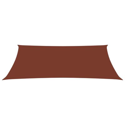 vidaXL Sonnensegel Oxford-Gewebe Rechteckig 5x7 m Terrakotta-Rot