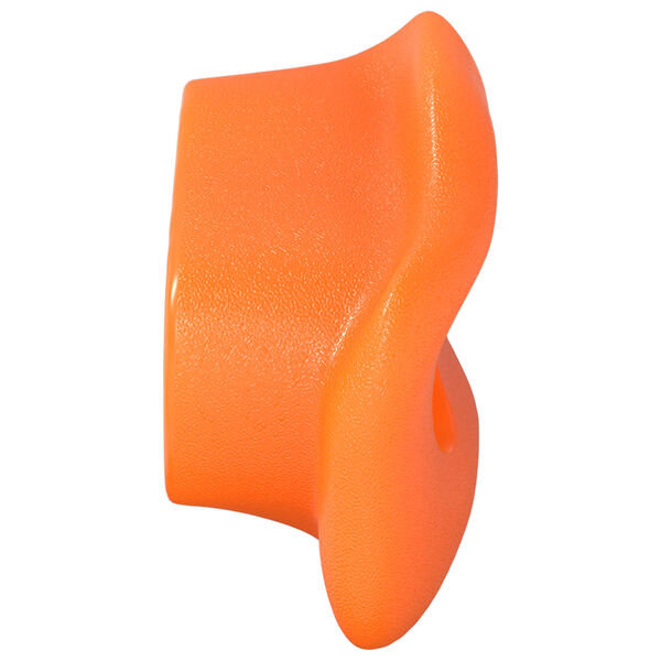 vidaXL Klettergriff 2 pcs Orange 100 x 67 x 43 mm PP