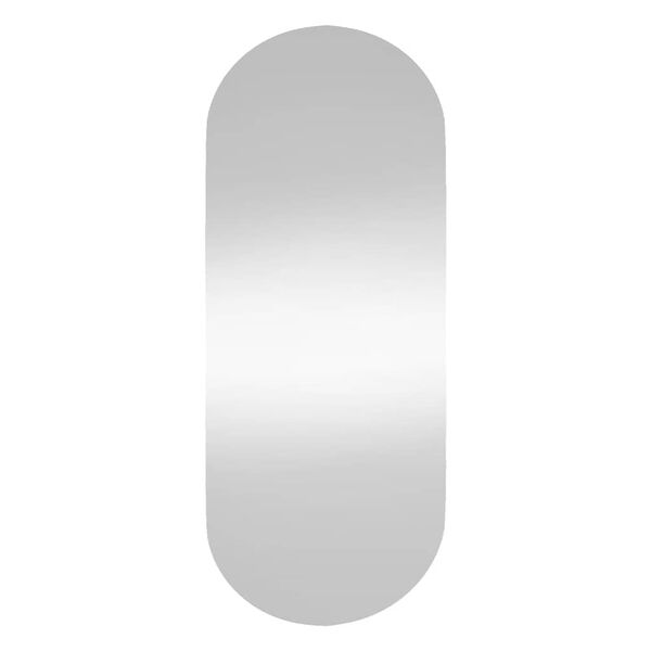 vidaXL Wandspiegel 25x60 cm Glas Oval