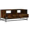 vidaXL Couchtisch R&auml;uchereiche 100x50x45 cm Holzwerkstoff und Metall