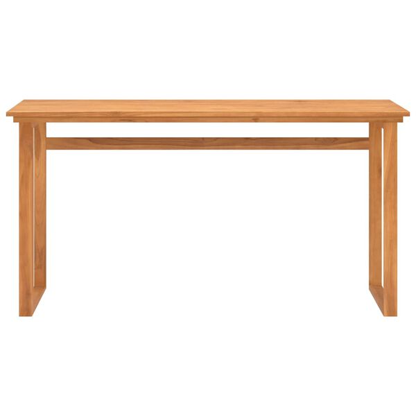 vidaXL Schreibtisch 120x45x75 cm Massivholz Teak
