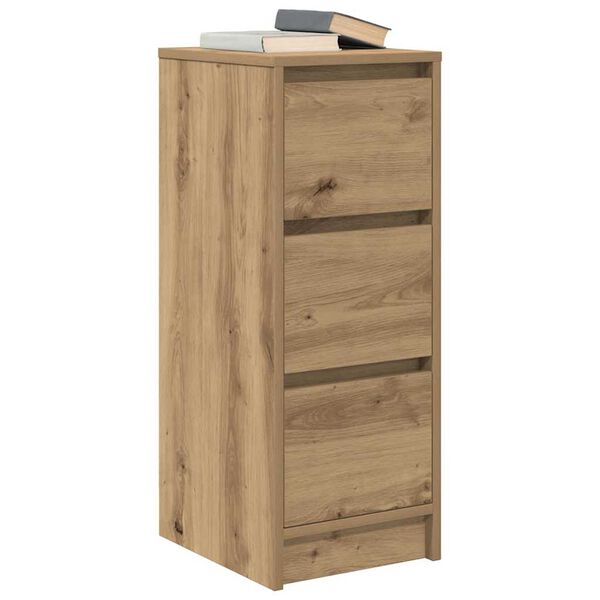 vidaXL Sideboard Artisan-Eiche 29,5x34x76 cm Holzwerkstoff