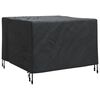 vidaXL M&ouml;belbezug 99 x 99 x 60 cm 210D Oxford Stoff Rechteckig Schwarz