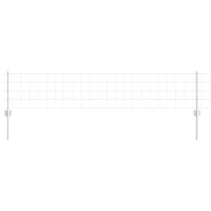 vidaXL Geschwei&szlig;ter Drahtzaun 25 x 0,4 m (B x H) Feuerverzinkter Stahl