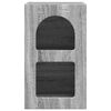 vidaXL Nachttisch Graues Sonoma 29,5 x 33,5 x 50 cm Holzwerkstoff