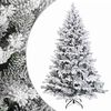 vidaXL K&uuml;nstlicher klappbarer Weihnachtsbaum 150 cm PVC und Metall