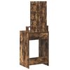 vidaXL Schminktisch mit Speicher Braun 50 x 41 x 140 cm Holzwerkstoff