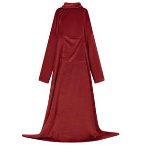vidaXL Decken-Hoodie Bordeauxrot F Flanell