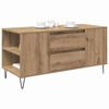 vidaXL Couchtisch Artisan-Eiche 102 x 44,5 x 50 cm Holzwerkstoff