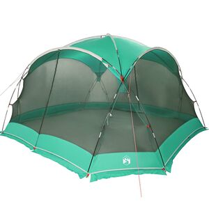 vidaXL Moskitonetz-Zelt mit Dach Meergr&uuml;n 434 x 434 x 230 cm