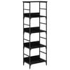 vidaXL B&uuml;cherregal 4 Ebenen 50 x 33 x 153 cm Holzwerkstoff