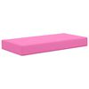 vidaXL Sitzkissen f&uuml;r Outdoor 100 % Polyester Rosa 80 x 40 x 8 cm