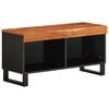 vidaXL TV-Schrank 85x33x43,5 cm Massivholz Akazie