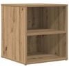 vidaXL Eckregal Artisan-Eiche 200x40x45 cm Holzwerkstoff