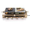 Bestron Raclette-Grill ARG300BW 1500 W Schwarz Holz XL