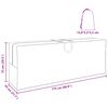 vidaXL Outdoor Aufbewahrungstasche 175 x 55 x 75 cm 210D Oxford Stoff