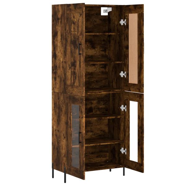 vidaXL Highboard R&auml;uchereiche 69,5x34x180 cm Holzwerkstoff