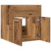vidaXL Waschbeckenschrank Altholz-Optik 41x38,5x46 Holzwerkstoff