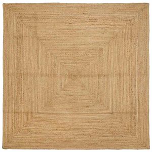 vidaXL Bereichsteppich Beige 300 x 300 cm Jute
