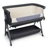 Baninni Baby Zustellbett Elia 92x55x82 cm Dunkelgrau