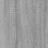 vidaXL Bücherregal Grau Sonoma 86x25,5x140 cm Holzwerkstoff