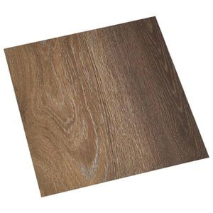vidaXL Selbstklebende Bodenplanken Braun 30,5 x 30,5 cm 20 Stk. PVC